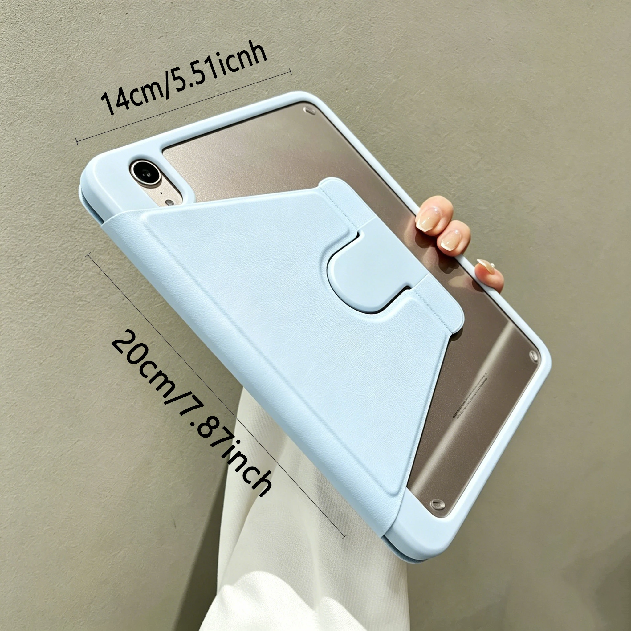For Apple iPad Mini Air Pro 8.3 9.7 10.2 10.5 10.9 11 12.9 13 M2 6th 7th 8th 9th 10th 11th Generation 360 Rotation Tablet Case