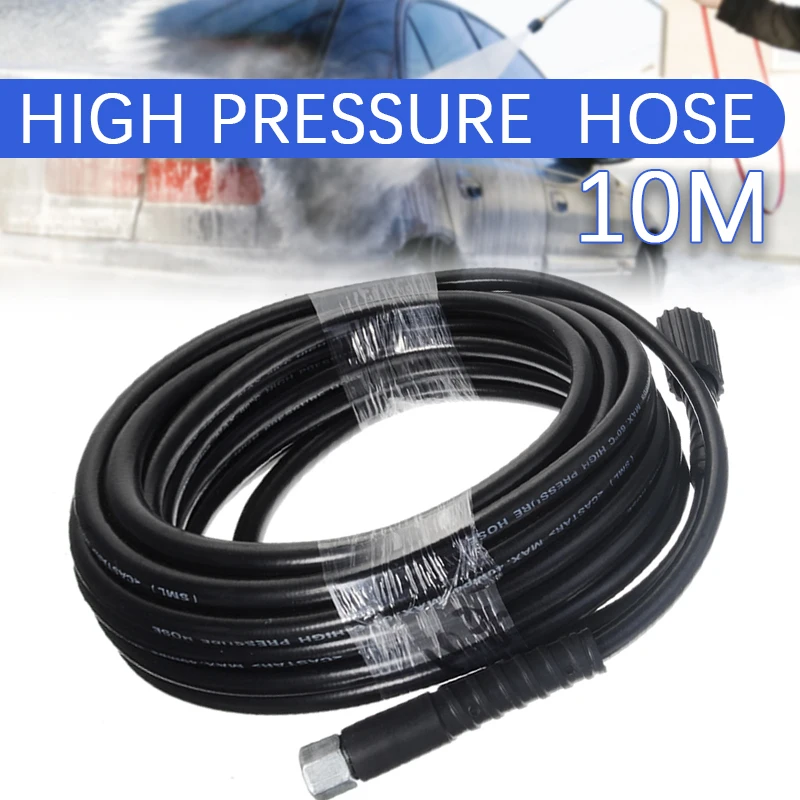 5800PSI 10M High M22 X M14 Power Pressure Washer Extension Jet Hose Connector Replacement For Washer Washing Spray Guns