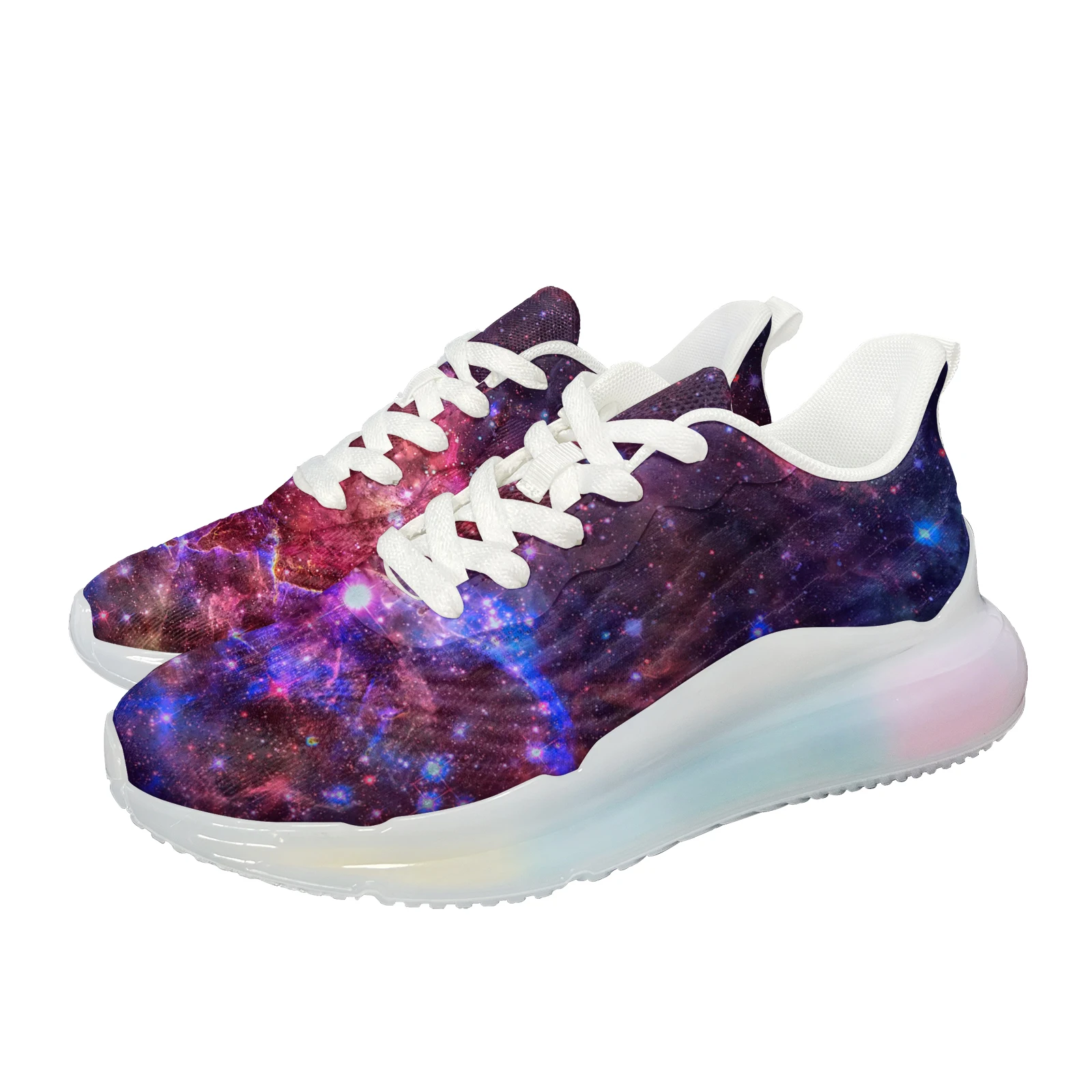 

INSTANTARTS Fashion Mysterious Starry Sky Sneakers Mesh Breathable Outdoor Sport Sneakers Training Shoes Air Cushion Women Shoes