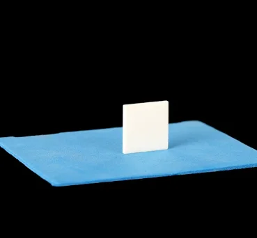WESTCREEK 100x100mm Alumina Ceramic Sheet 107m Heat Sink High Temp Resistant Insulated Substrate