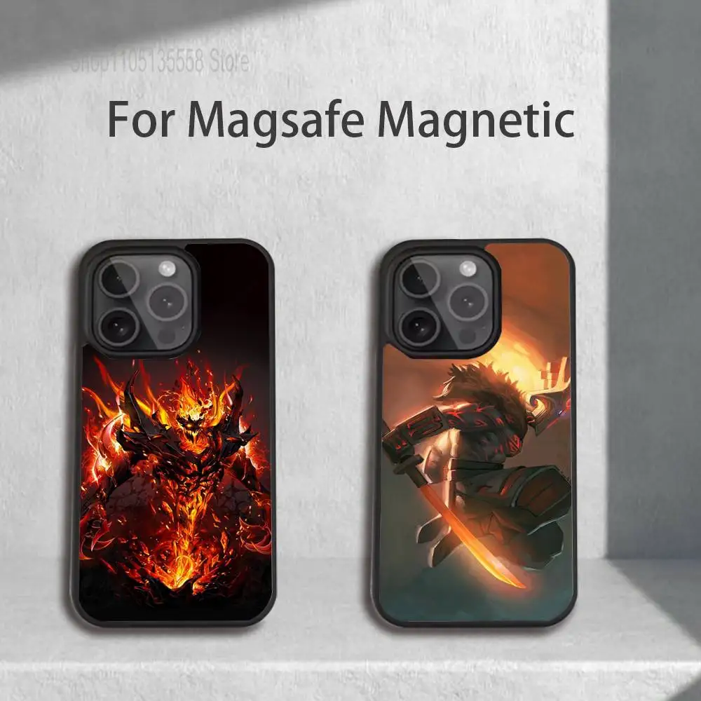 

D-Dota-a 2 Cool Phone Case For iPhone 17,16,15,14,13,12,11,Pro,Max,Plus,Mini,SE4,E Magnetic Magsafe Wireless Charging