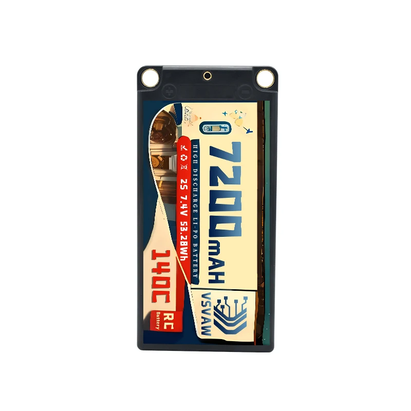 VsVAW Batería LiPo 2S 7200mAh para drone FPV - imagen 4