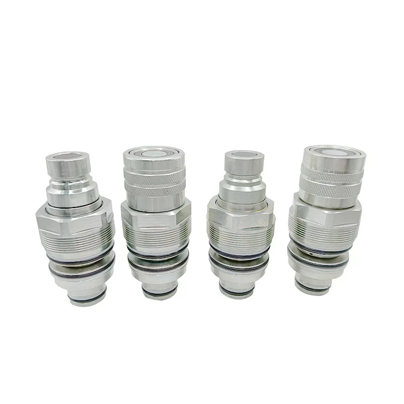 Hydraulic Quick Coupler 48mm Thread Male End for Farm Mowing Hydraulics and Corn Harvesting Machinery Connections