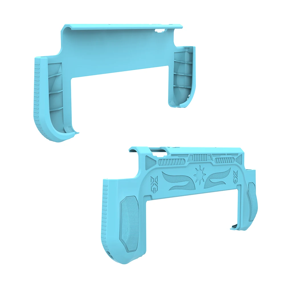 غطاء حماية بقبضة TPU مضاد للانزلاق وغطاء جلدي لهاتف نينتندو سويتش 2