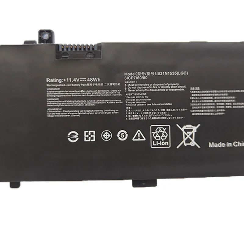 For ASUS ZenBook B31N1535 Battery UX410UA UX410UQ U4000U UX310UA UX310UQ RX410U