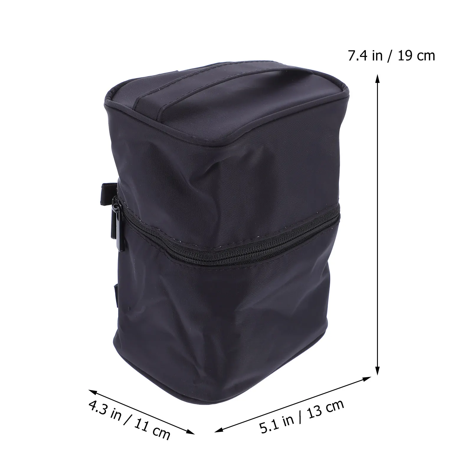 Portable Makeup Bag Waterproof Travel Cosmetic Organizer with Removable Mesh Zipper Toiletry Pouch
