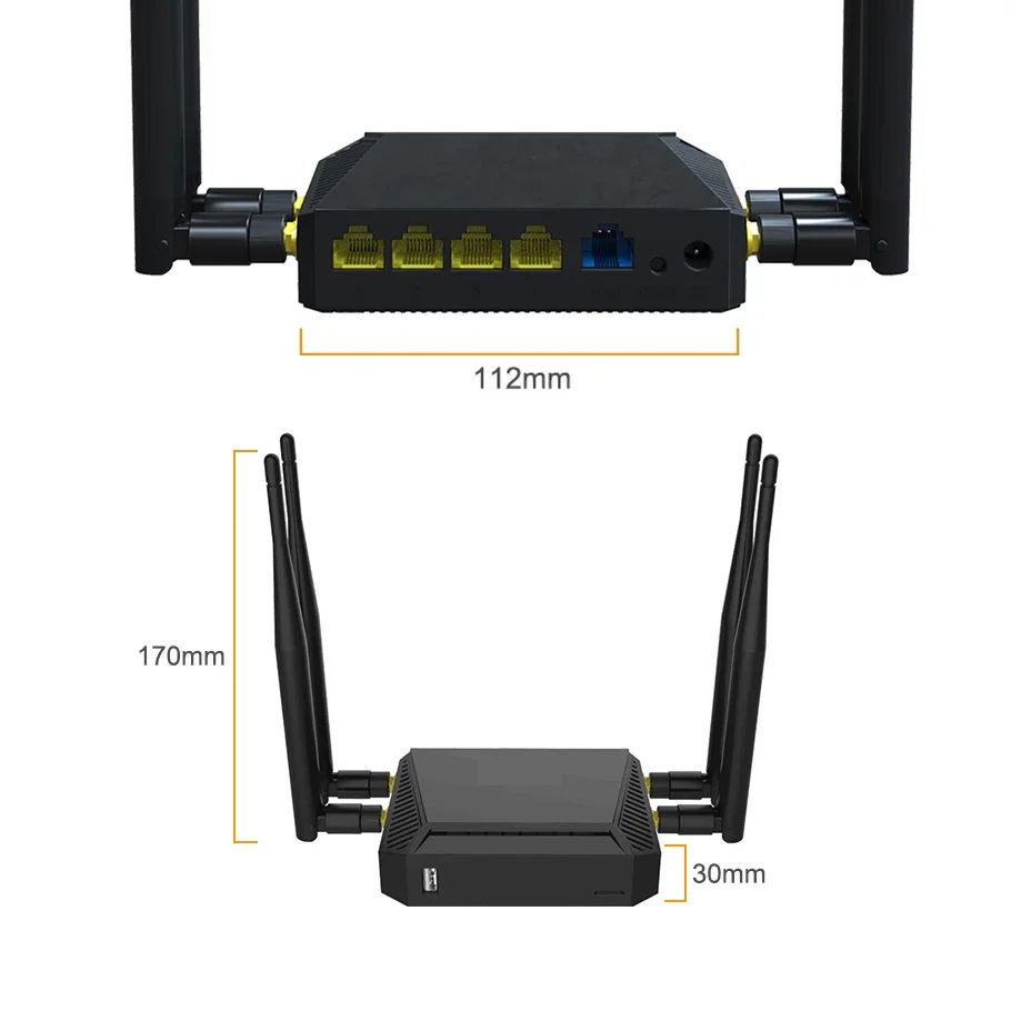 300Mbps 4G Lte Không Dây Có Khe SIM 128MB Router Kích Nhà 4G modem Router Repeater