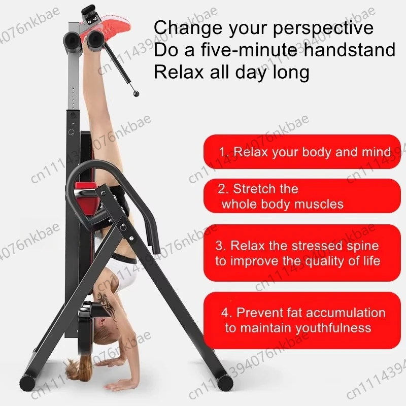 Home Inversion Table, Assisted Handstand Hanger Back Body Stretcher Fitness