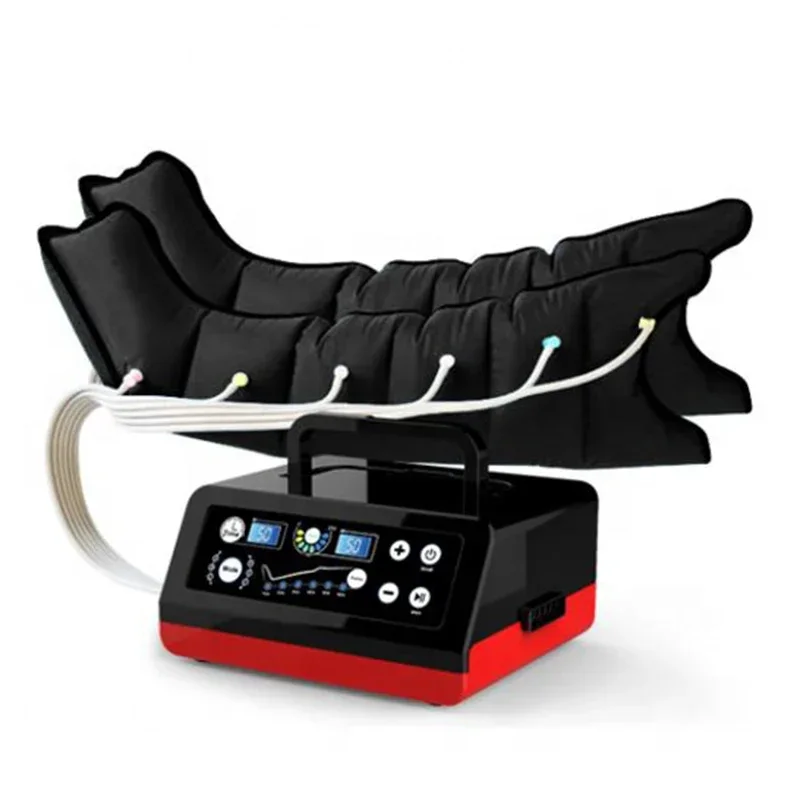 

6 Chamber Digital Air Compressor DVT Pump Massager Therapy Sports Recovery Boots For Lymphatic Drainage
