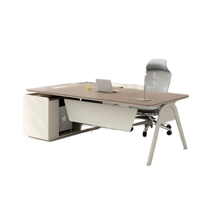 

LLMM simple manager desk modern president supervisor desk office small boss desk