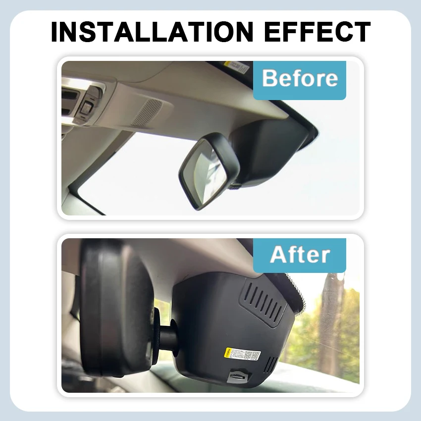 for Honda ZR-V ZRV HR-V HRV HR ZR V RZ 2022-2025 Plug and play HD 4K WIFI Camera Night Vision Car Dvr Dash Cam Video Recorder