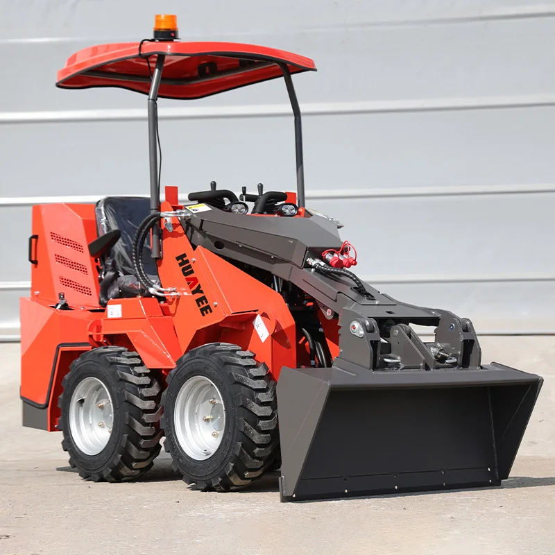 Mini Wheel Slip Loader Factory Deal Fast Delivery Customized Epa Engine Backhoe Loader High Quality Factory Price Mini Loader