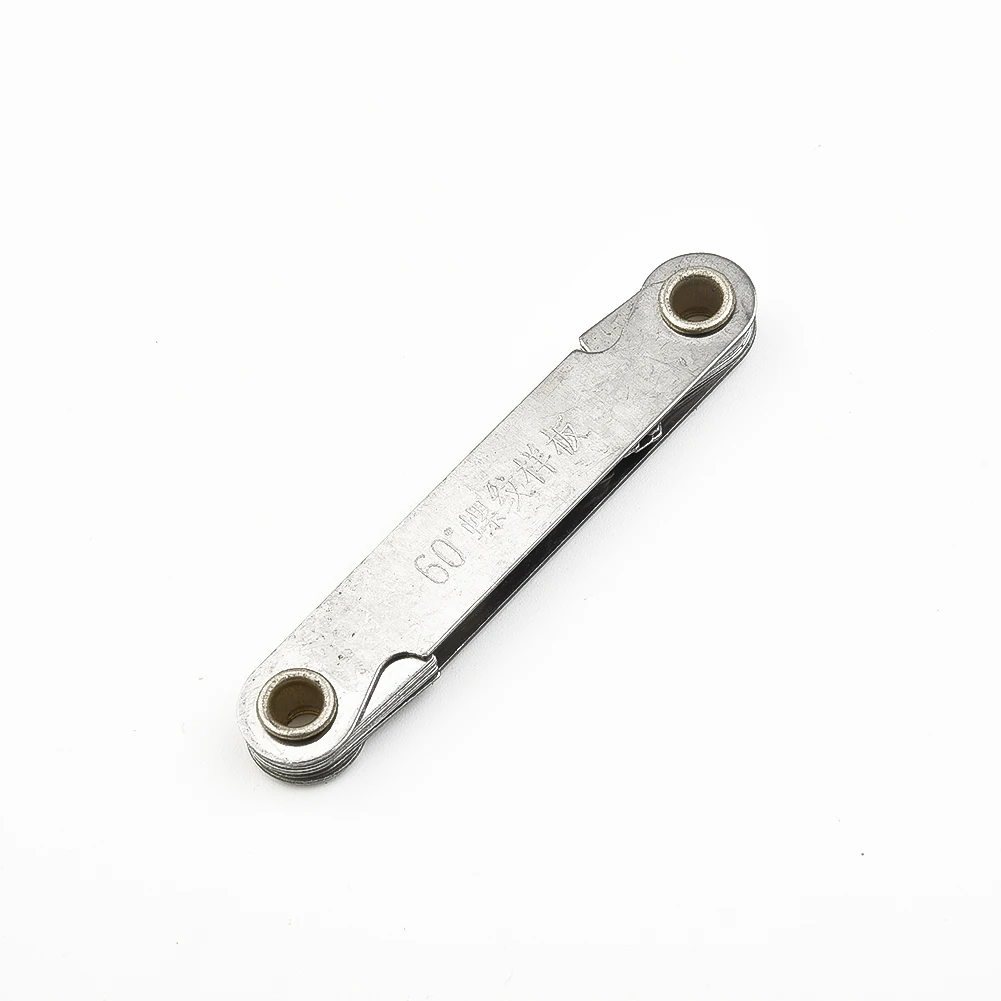 Herramienta de medición de roscas de calibre de alta calidad, 1 Paso, corte de rosca, medición de 55 °, dureza fuerte, 1 unidad