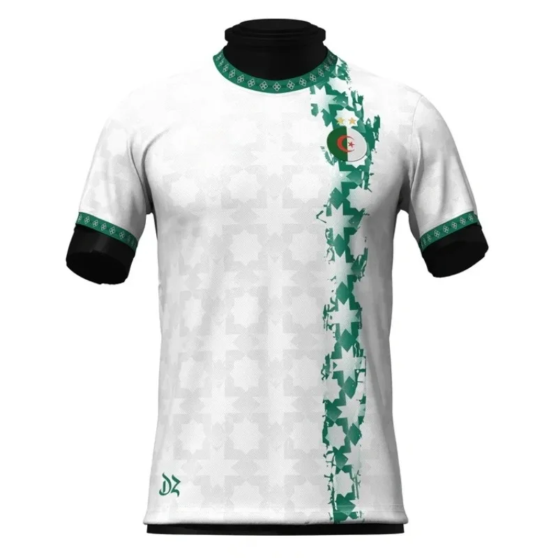 2026 Algeria Football Events Creative Concept Jersey Summer Casual Commemorates Jersey  for Solo Printed  Golf Polo Shirt
