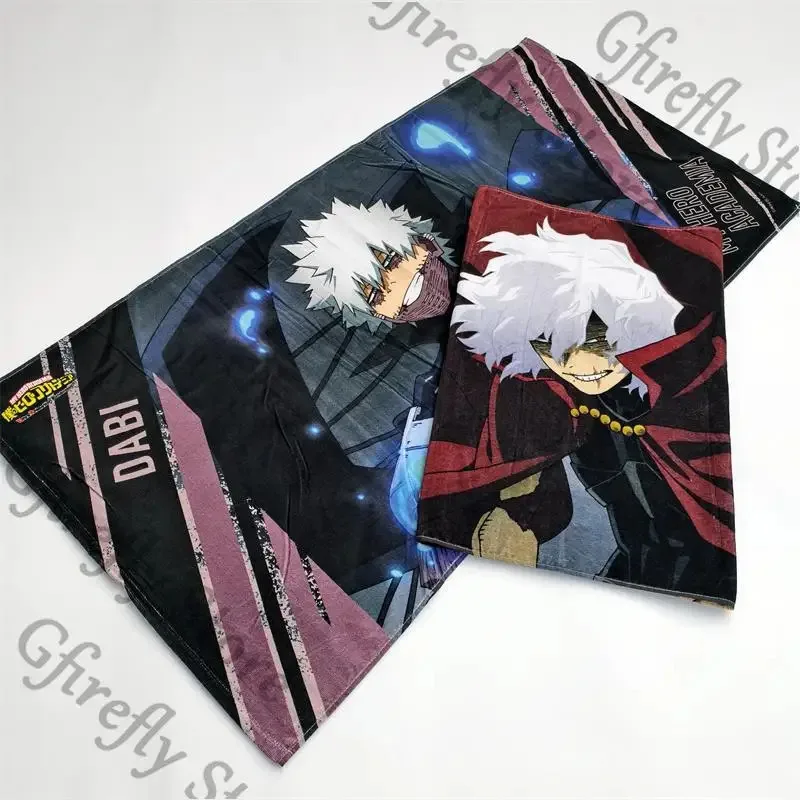 

My Hero Academia Absorbent Bath Towel Washrag Soft Comfort Kerchief Anime Colleagues High Quality Decorate
