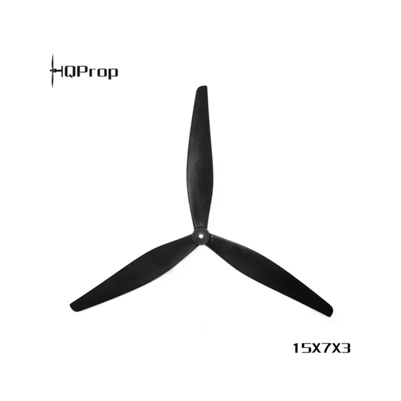 1CW 1CCW HQProp 15X7X3 Black-Glass Fiber Reinforced Nylon Propeller 15Inch Prop For RC Model/Airplane/Quadcopter