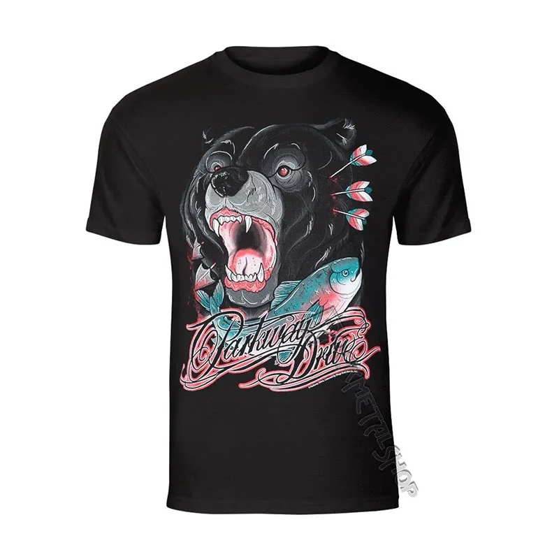 Best Summer Australian Metal Hardcore Band Parkway Drive's Printed Round-neck Short-sleeved T-shirt