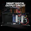 DGNOG CD2400 2U 전력 증폭기(4Ω) 700W 전문 오디오 스테레오 클래스 D 사운드 증폭기 2 채널 오디오 DJ 무대 성능 2