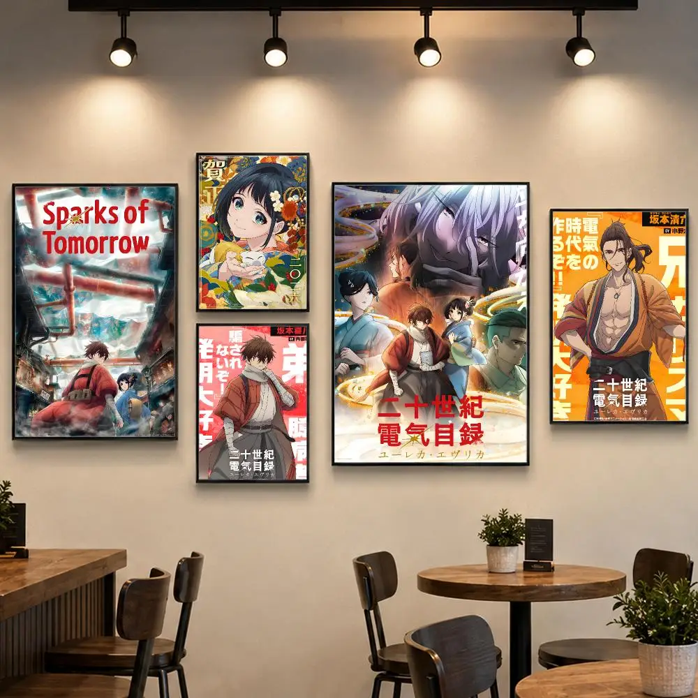 Anime S-Sparks of Tomorrow Poster PP Paper Decorative Wall Art for Living RoomsBedrooms Bars Cafes Stylish Home Decor Gift