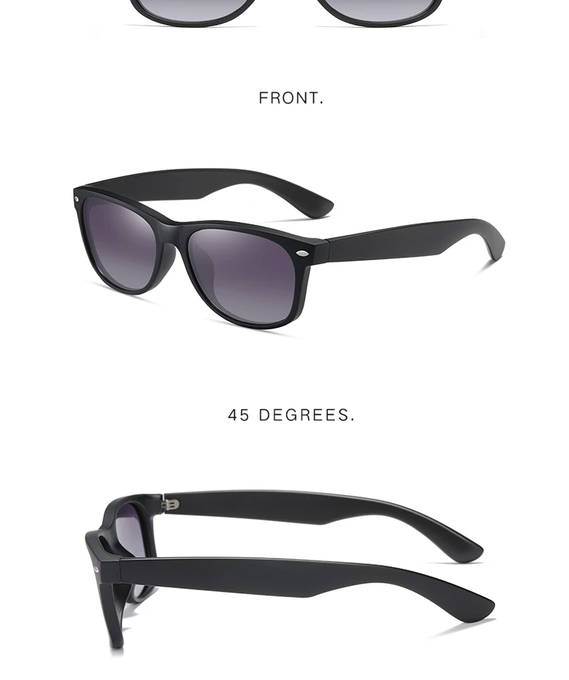 CRIXALIS Polarisierte Sonnenbrille für Herren, Retro-Spiegelbrille, für Herren, zum Fahren, Vintage, Reisen, Angeln, klassische Sonnenbrille für Damen, 400 – Detail 16