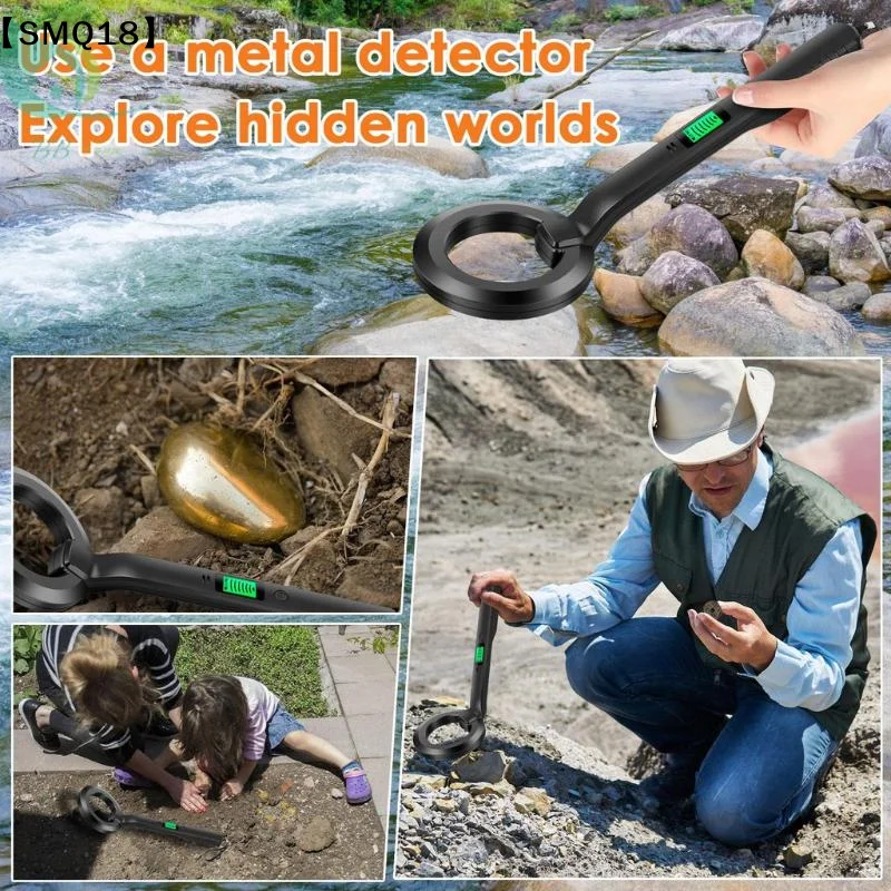Underground Metal Detector Professional High Precision Metal Detector Gold And Jewelry Detector Treasure Finder【SMQ】