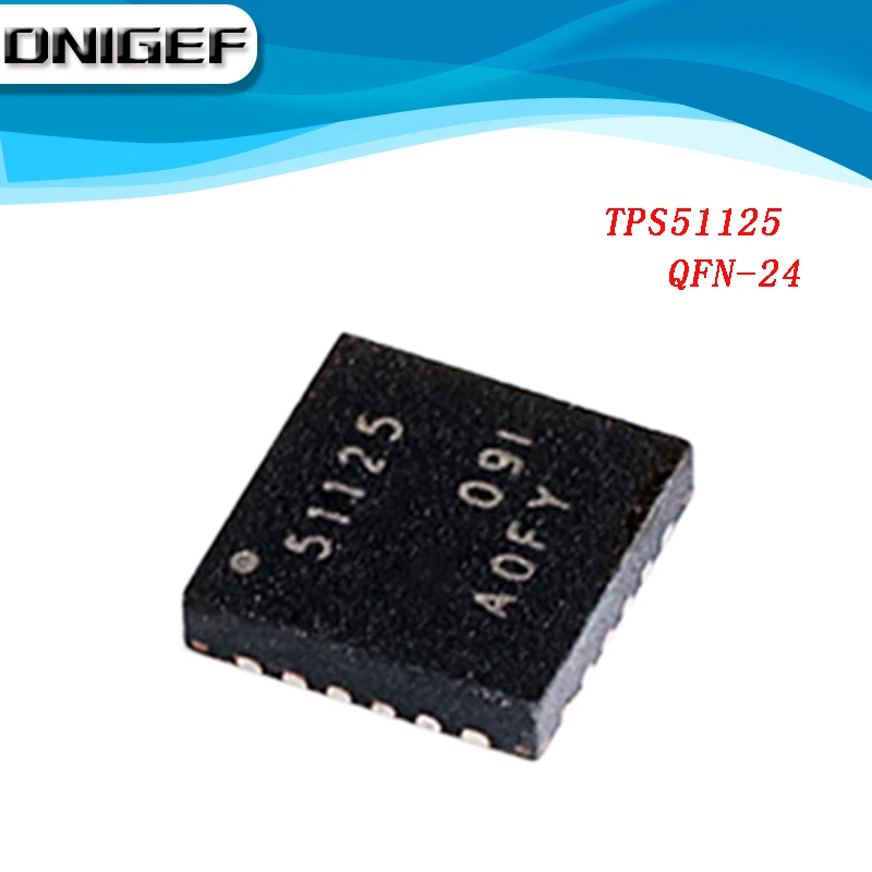 100% New TPS51125RGER TPS51125ARGERG4 TPS51125 TPS51125A QFN-24 Chipset DNIGEF