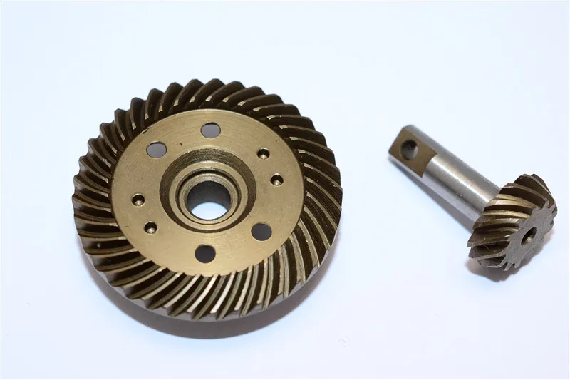 HARD STEEL SPIRAL GEARS (13T/37T)