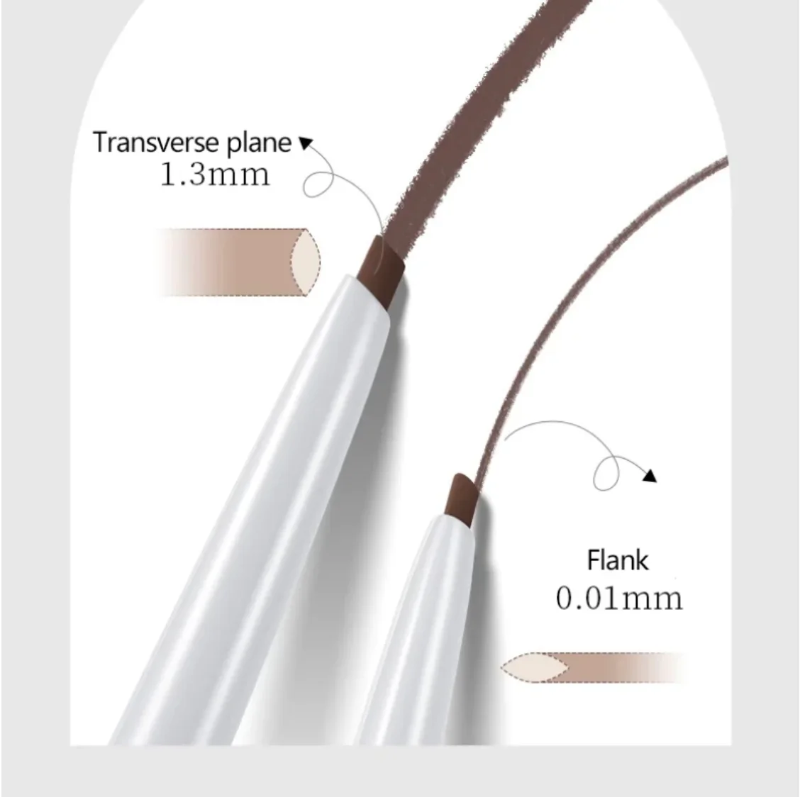 VEECCI Eyeliner Pencil Not Easy to Smudge Waterproof Eyeliner 10 Colors Eye Makeup Cosmetics