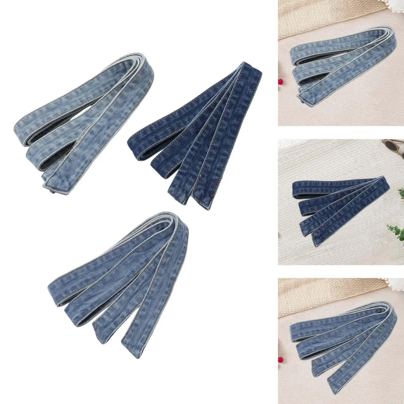 

Джинсовый пояс, классический модный женский пояс для пальто, брюк, повседневный