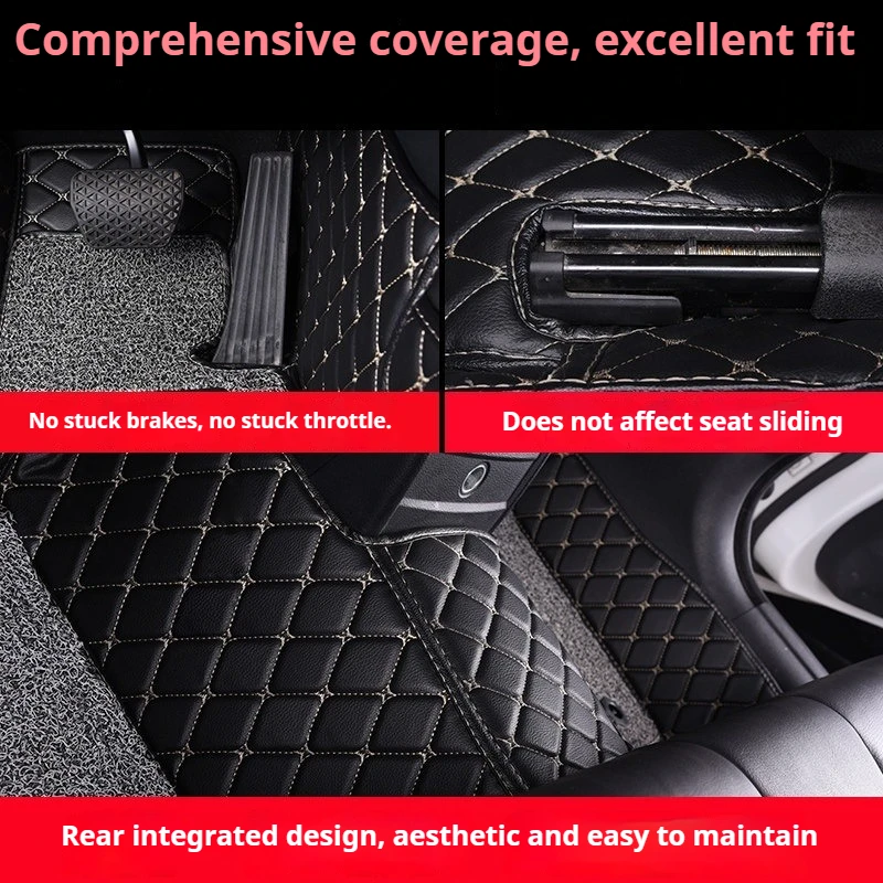 For Leapmotor T03 2020 21 22 23 2024 2025 Custom Car Floor Mats Full Surround Carpets Interior Refit Decoration