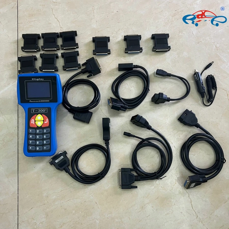 Latest T300 Key Programmer English / Spanish T 300 Car Key Maker T 300 Transponder Key Matching Chip Key Decoder