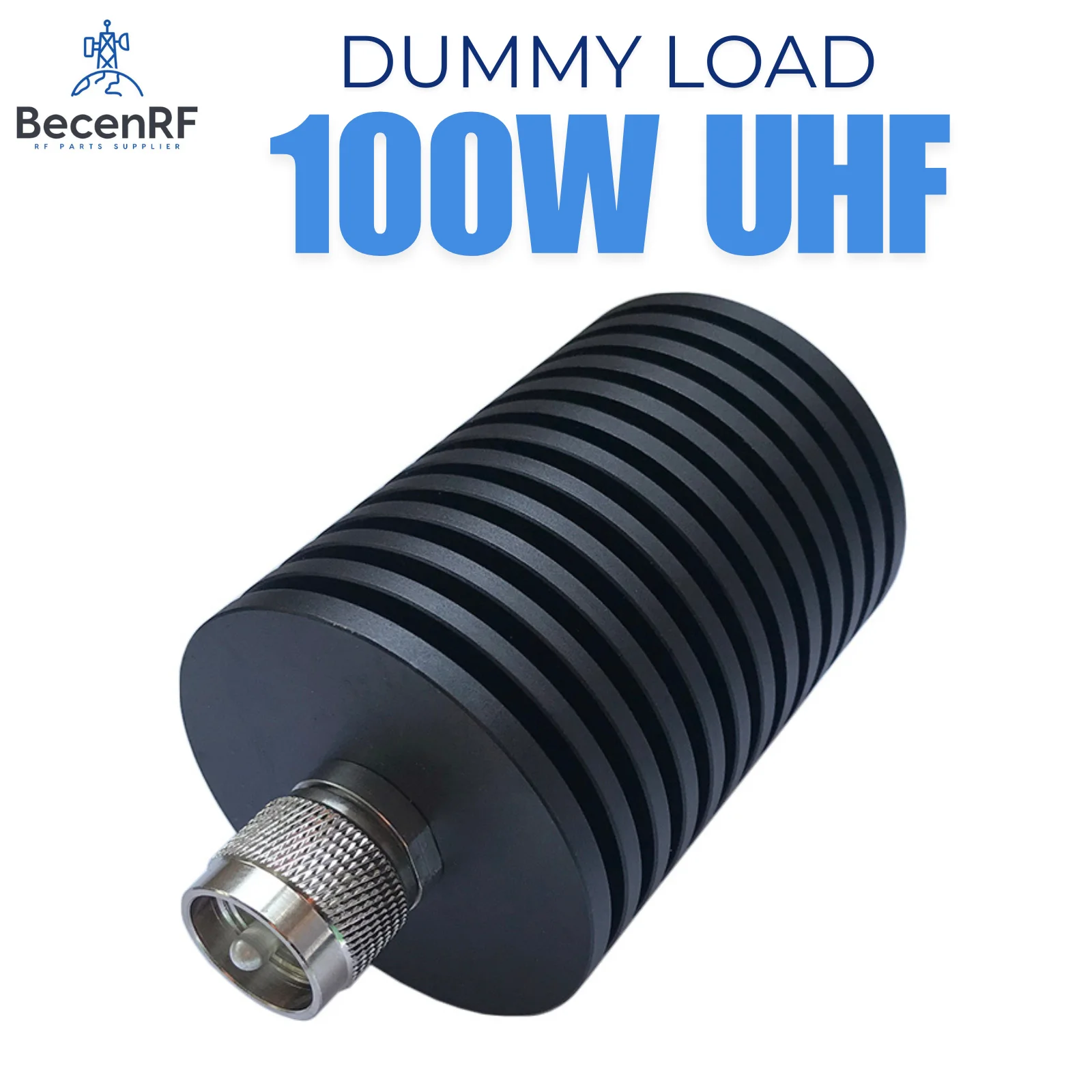 100W UHF Male RF Dummy Load DC-1GHz Coaxial PL159 Termination Load