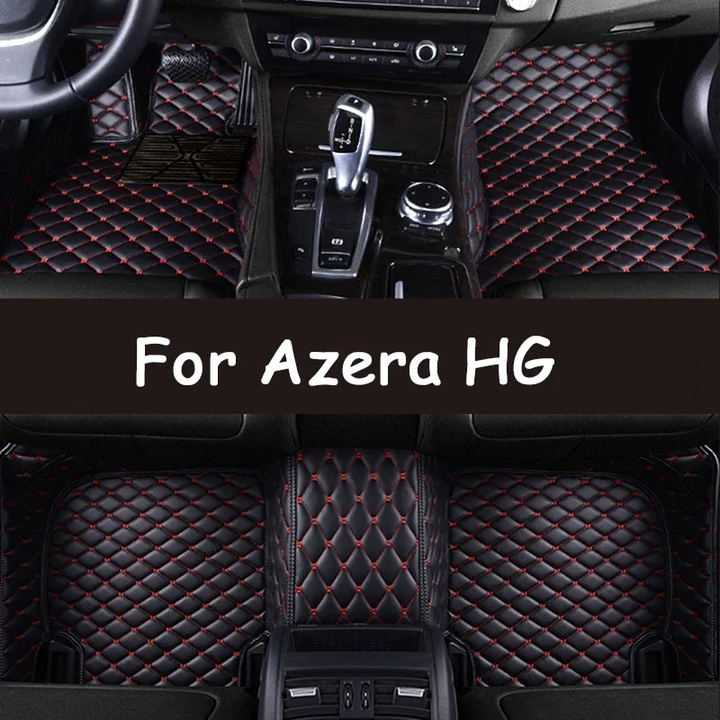 Car Floor Mat For Hyundai Grandeur Azera HG 2012 2013 2014 2015 2016 2017 Waterproof Pad Car Mats Foot Covers Car Accessories