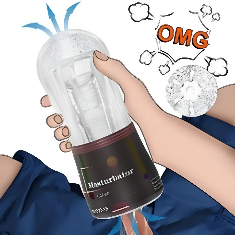 كوب استمناء هزاز للرجال ، جهاز استمناء الذكور ، شفاف ، مهبل ناعم ، مهبل حقيقي ، تمرين تحمل الجيب ، ألعاب جنسية