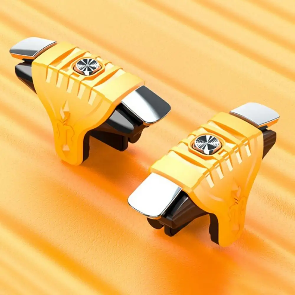 2 Stück Telefonspiel-Trigger für IPhone F01 Metallknöpfe Handyspiele Schießen Trigger-Controller Gamepad Yngы für PUBG