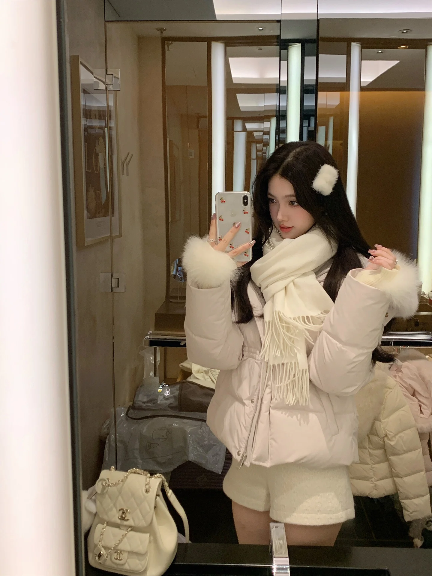 

Брюки ChuChu с высокой талией, женские, в корейском стиле, универсальные, широкие, прямые, повседневные, модные, стройнящие