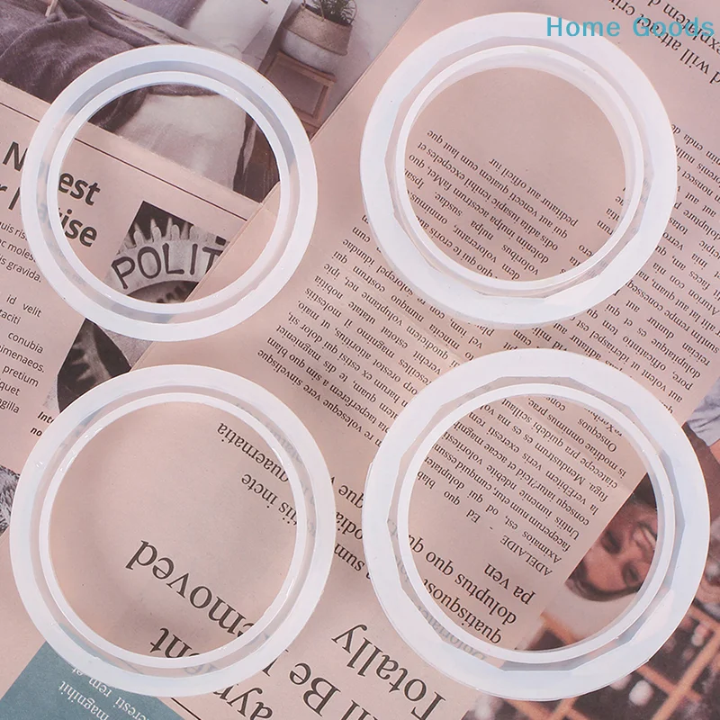 1Pc Silicone Bangle Mold Round - Resin Bangle Bracelet ulasan dan harga