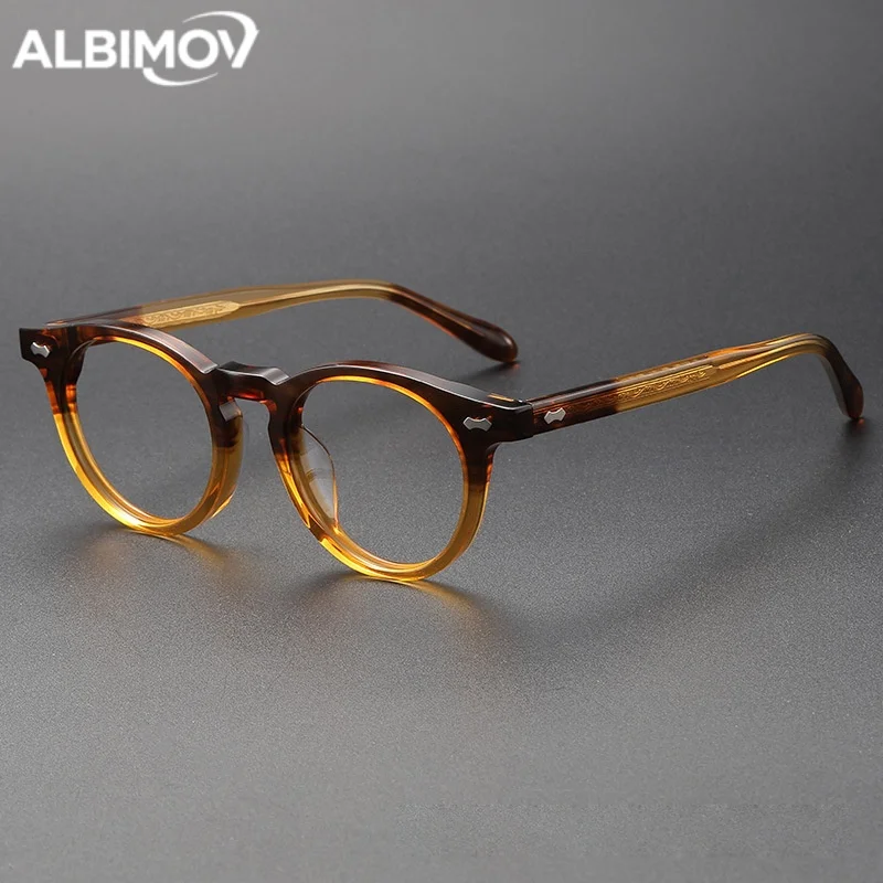 

Оправа для очков по рецепту из ацетатного волокна, антибликовые линзы из смолы, очки с защитой от синего света, мультифокусные очки по индивидуальному заказу