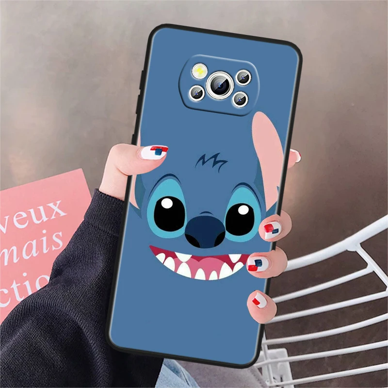 Disney Stitch For Honor V20 10i 10X 9S 9X 9C 9A 8X 8C 8A 7S 7C 7A Magic 5 Lite Pro MAX Black Soft Phone Case