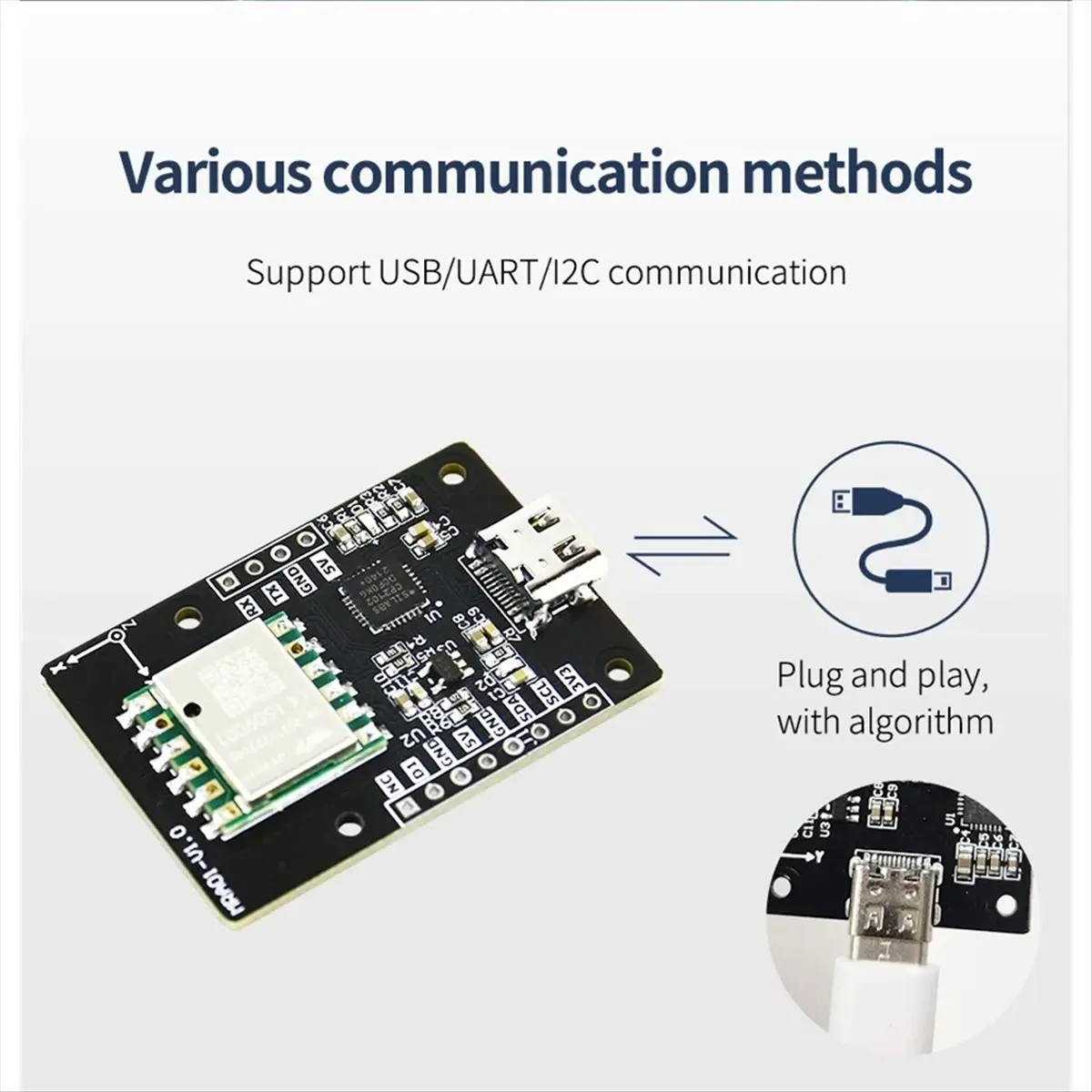 Y591A J~ROS 10- IMU Inertial Navigation Module AHRS Sensor with Accelerometer Gyroscope Magnetometer for
