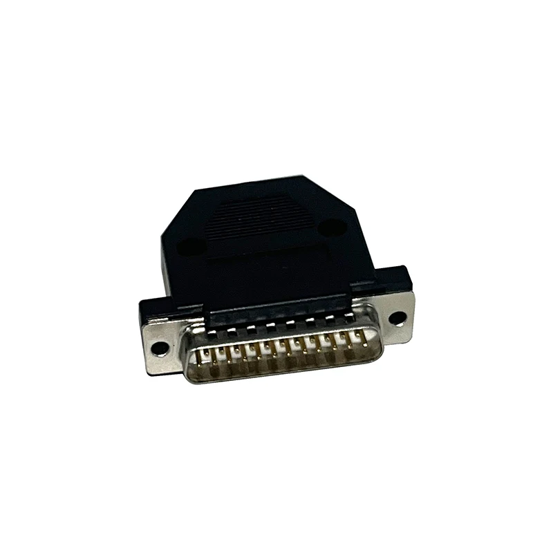 Conector Solde miniatura para saída de vídeo Amiga, DB23 macho, D-SUB, 23 Pin