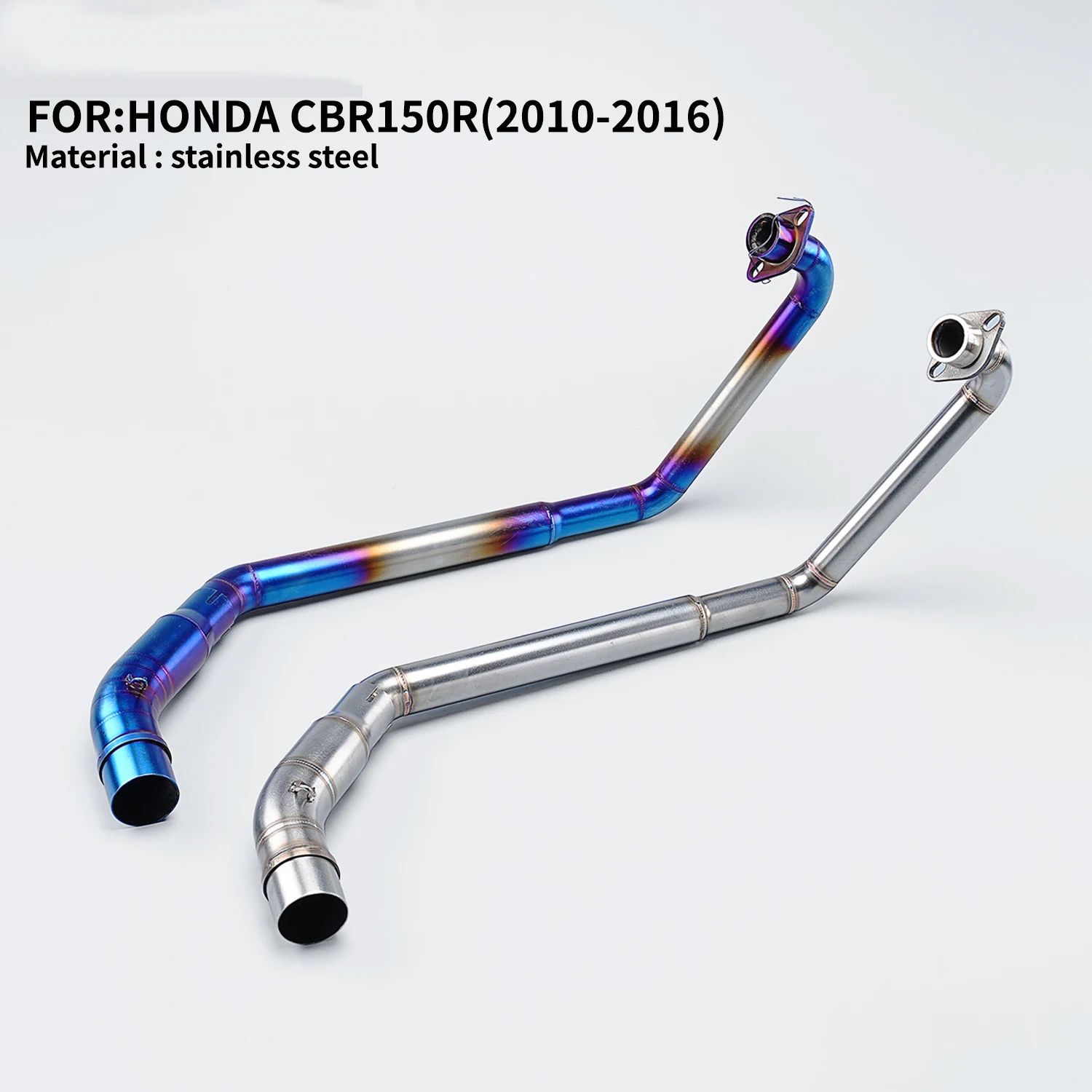 

For CBR150 CBR150R CB150R 2010-2016 Motorcycle Exhaust Stainless Steel Front Link Pipe Modified Connect Tube High Quality