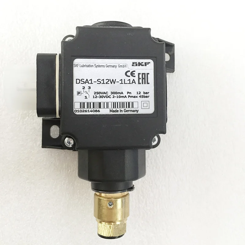 SKF German  Brand DSA1-S12W-1L1A 12 Bar Pressure Switch DSA for Use Single-line Lubrication Pump Systems
