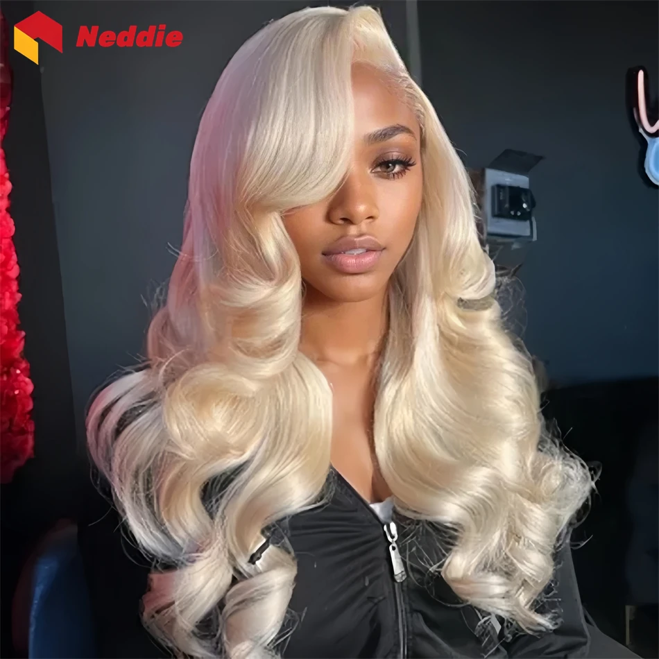 

200 Density 30 Inch Body Wave Blonde 613 Hd Lace Frontal Wig 13x6 Lace Front Brazilian 100% Human Hair Wigs on Clearance Sale