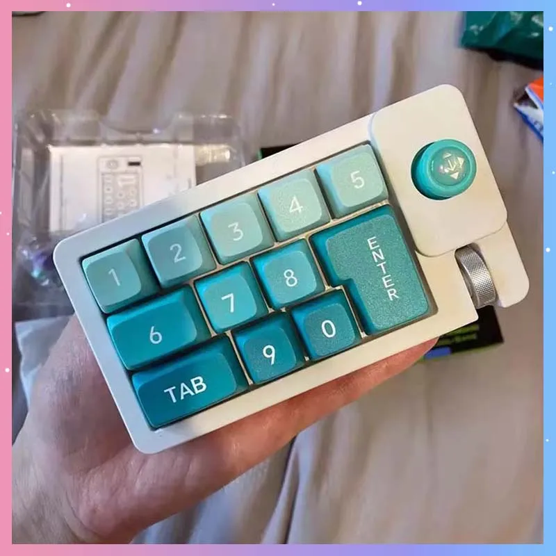 

K810 12-клавишная проводная цифровая механическая клавиатура с джойстиком Macro Definition RGB Клавиатура с возможностью горячей замены Макро игровая клавиатура