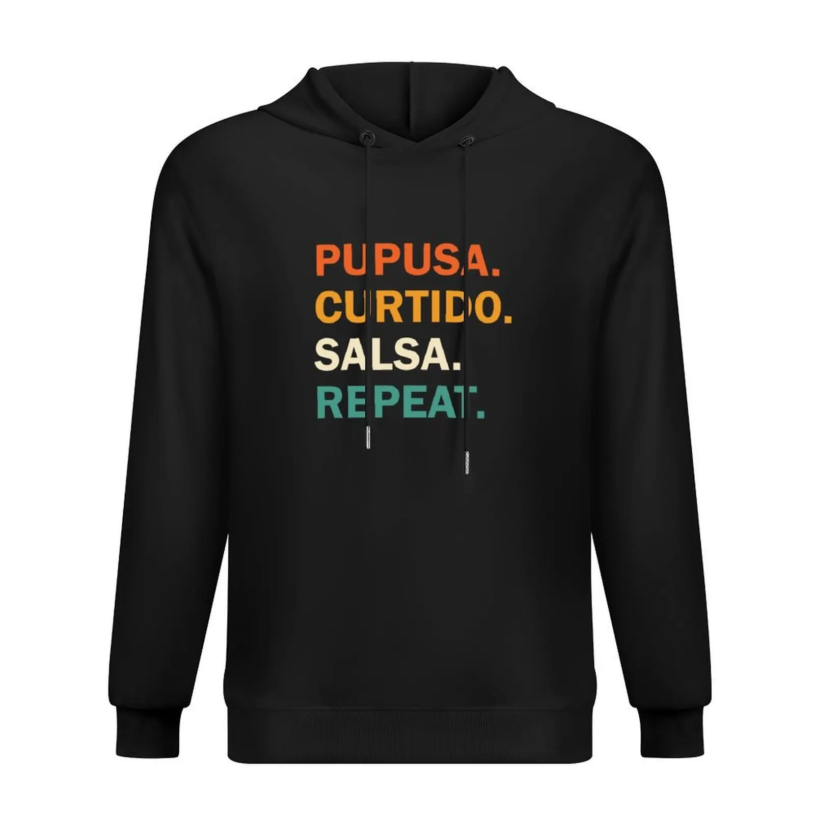 

Pupusas Repeat Hoodie men wear men's coat men clothing mens designer clothes big size hoodie
