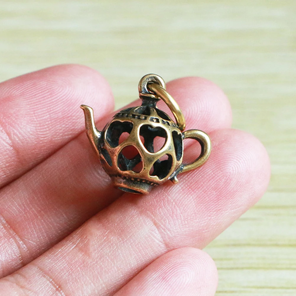 

10Pcs Love Heart Kettle Pendant Metal DIY Charm Jewelry Accessories for Necklace Bracelet Scrapbooking Keychain Gifts