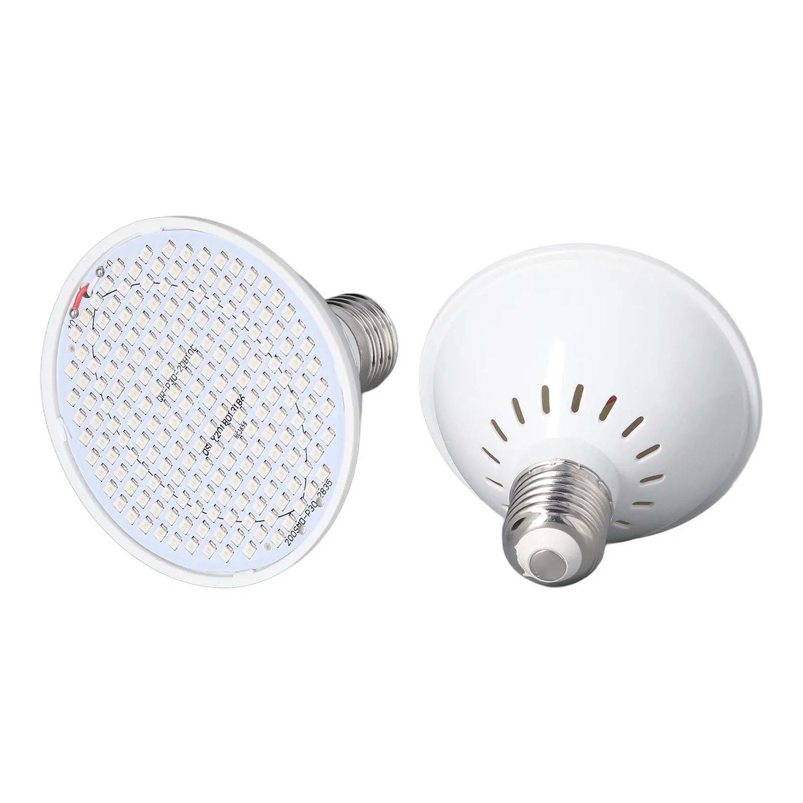 Fitoamplificador rojo y azul para plantas, Bombilla de luces para plantas E27, 85-265V, 200/300 cuentas, luz LED para crecimiento de plántulas de interior, 6W