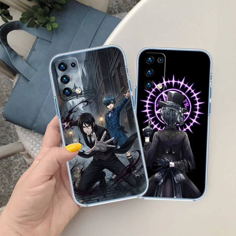 IJ12 Black Butler Transparent Phone Case for Motorola Moto G40 G04 G05 One Ace Action  Fusion + Plus Hyper Macro Vision Zoom view 6