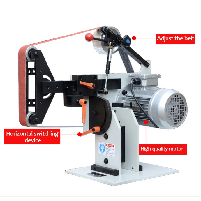 Best Selling Electric Variable Speed 2 X 72 Vertical Belt Sander Grinder